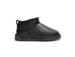 Угги Ultra Mini Leather - Black
