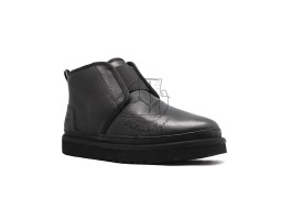 Женские Ботинки Neumel Flex Кожаные - Black