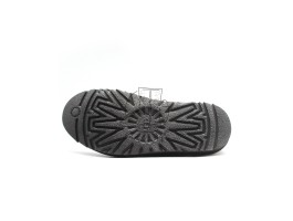 Mens Slippers Flex Leather - Black Mens Slippers Flex Leather - Black