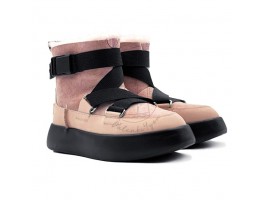 Женские UGG Boom Buckle Boot - Pink Crystal Женские UGG Boom Buckle Boot - Pink Crystal