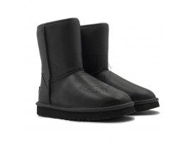 Classic Short Leather - Black