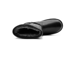 Classic Short Leather - Black