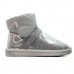 Clear Quilty Boot - Grey