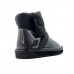 Clear Quilty Boot - Black
