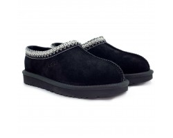 Mens Tasman Slipper - Black