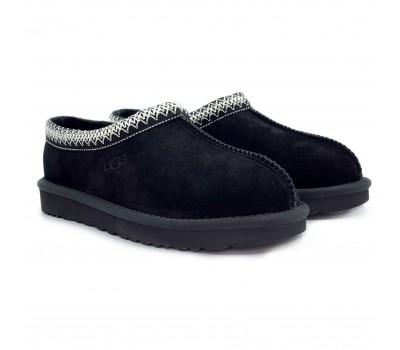 Mens Tasman Slipper - Black