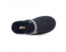 Мужские меховые тапочки Tasman Slip-On Black Tnl - Чёрный