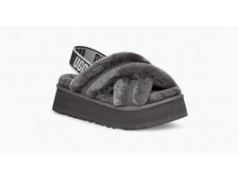 Disco Cross Slide - Grey