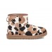 Угги мини - Cow Print