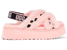 Disco Cross Slide Animalia - Pink Scallop Disco Cross Slide Animalia - Pink Scallop