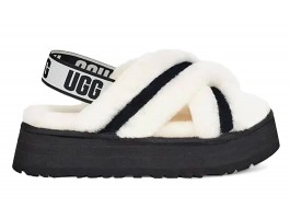 Disco Cross Slide - White