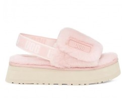 Disco Slide Sandal - Pink Cloud