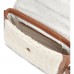 Сумка DALTON CROSSBODY SHEEPSKIN BAG - CHESTNUT/NATURAL купите онлайн