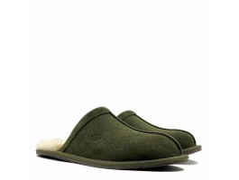Мужские меховые тапочки Scuff - Burnt Olive