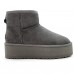 Mini Platform Boot - Grey