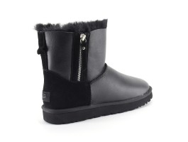 Classic Mini Men's Double ZIP Metallic - Black