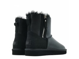 Classic Mini Men's Double ZIP Metallic - Black