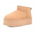 Ultra Mini Platform Boot - Driftwood