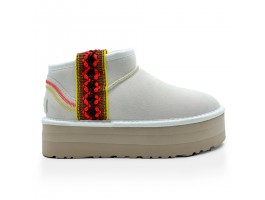 Ultra Mini Braid Platform - White