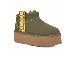 Ultra Mini Braid Platform - Burnt Olive