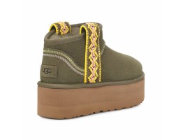 Ultra Mini Braid Platform - Burnt Olive
