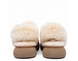 Slippers Disquette - Chestnut