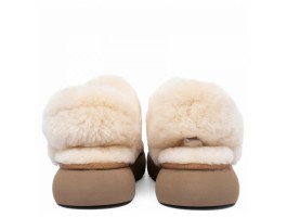 Slippers Disquette - Chestnut