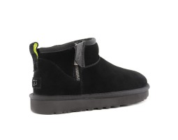 Мужские угги Ultra Mini Zip Boot - Black / Pearfect