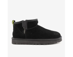 Мужские угги Ultra Mini Zip Boot - Black / Pearfect