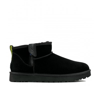 Ultra Mini Zip Boot - Black / Pearfect