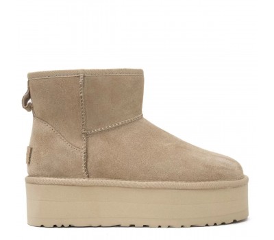 Mini Platform Boot - Sand