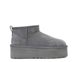 Ultra Mini Platform Boot - Grey