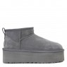 Ultra Mini Platform Boot - Grey