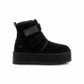Neumel Platform Clasp- Black