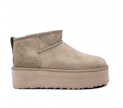 UGG Classic Ultra Mini Platform Smoke Plume - Совершенство комфорта и стиля!