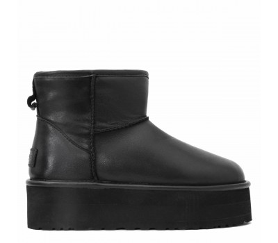 Mini Platform Boot - Ultra Matte Black