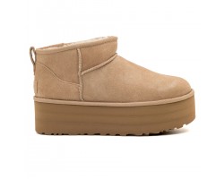 Ultra Mini Platform Boot - Sand