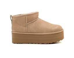 Ultra Mini Platform Boot - Sand