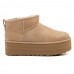 Ultra Mini Platform Boot - Sand