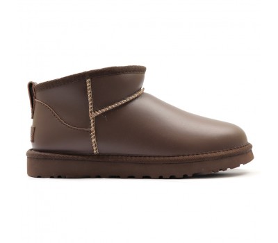 UGG Classic Ultra Mini LTHR Regen - Ironwood