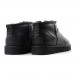 UGG Classic Ultra Mini LTHR Regen - Black