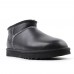 UGG Classic Ultra Mini LTHR Regen - Black