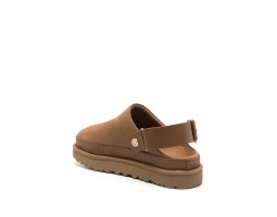 Summer Goldenstar Villa Clog Nubuck - Chestnut