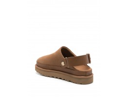 Summer Goldenstar Villa Clog Nubuck - Chestnut
