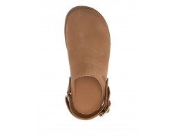 Summer Goldenstar Villa Clog Nubuck - Chestnut