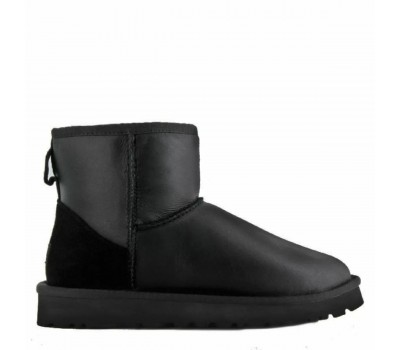 Угги Мини Обливные Black