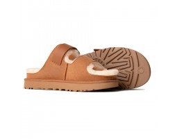 Greenport Strap Slide - Chestnut