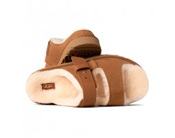 Greenport Strap Slide - Chestnut