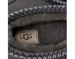 Mens Tasman Slipper - Dark Grey Mens Tasman Slipper - Dark Grey