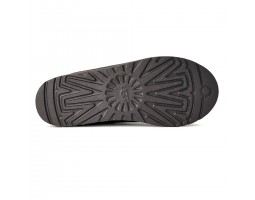 Mens Tasman Slipper - Dark Grey Mens Tasman Slipper - Dark Grey